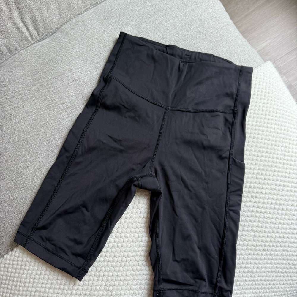 Athleta Black Bike Shorts
